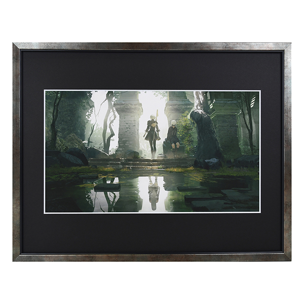 【オフィシャルショップ限定】額装付き高精彩アート『NieR Art「二人ノ過去ト」』