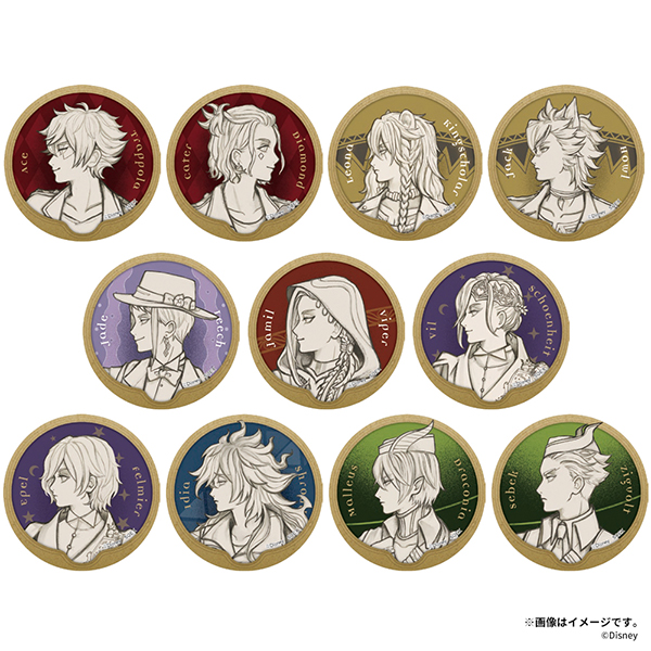 ディズニー ツイステッドワンダーランド トレーディング缶バッジb Roman 11個入box スクウェア エニックス E Store