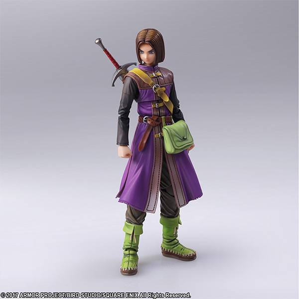 【オフィシャルショップ限定】ドラゴンクエストXI 過ぎ去りし時を求めて BRING ARTS <主人公> メタルスライムVer. 限定版