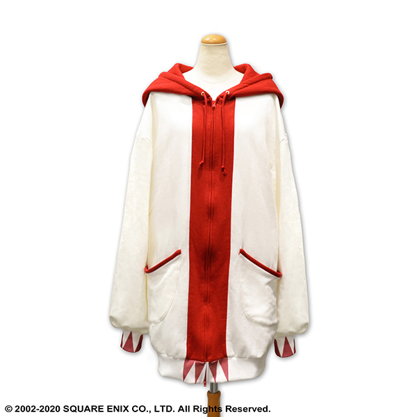 ファイナルファンタジーXI　ロングパーカー　白魔道士