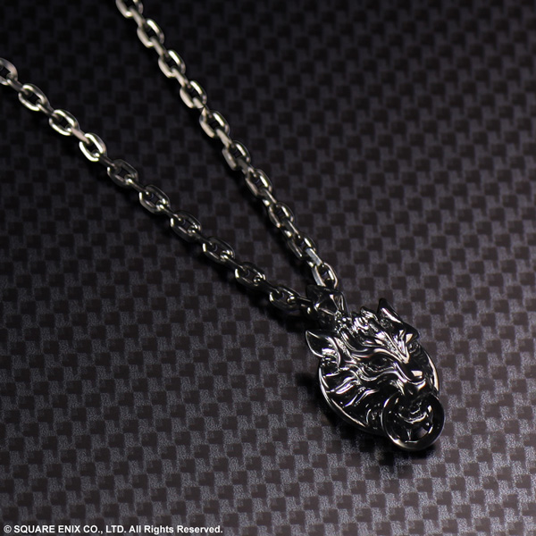 【オフィシャルショップ限定】ファイナルファンタジーVII ADVENT CHILDREN シルバーペンダント クラウディウルフ