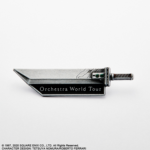 ファイナルファンタジーVII リメイク Orchestra World Tour メタルピンバッジ