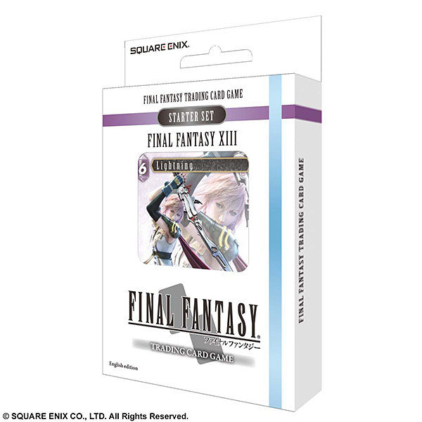 Final Fantasy Trading Card Game スターターセット Final Fantasy Xiii 英語版 スクウェア エニックス E Store