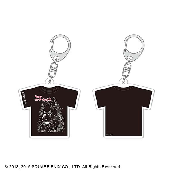 Gems Company Tシャツ型アクリルキーホルダー 赤羽 ユキノ スクウェア エニックス E Store