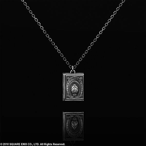 【オフィシャルショップ限定】ニーア レプリカント/ゲシュタルト シルバーロケットペンダント <黒の書>