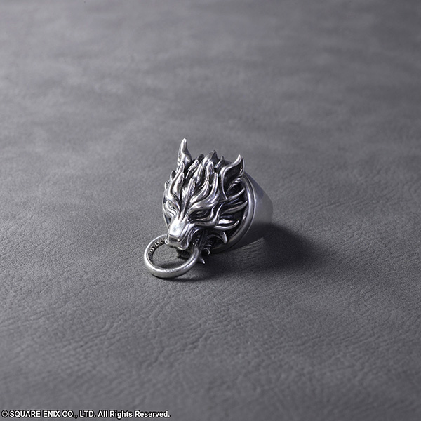 FINAL FANTASY VII ADVENT CHILDREN シルバーリング<CLOUDY WOLF>