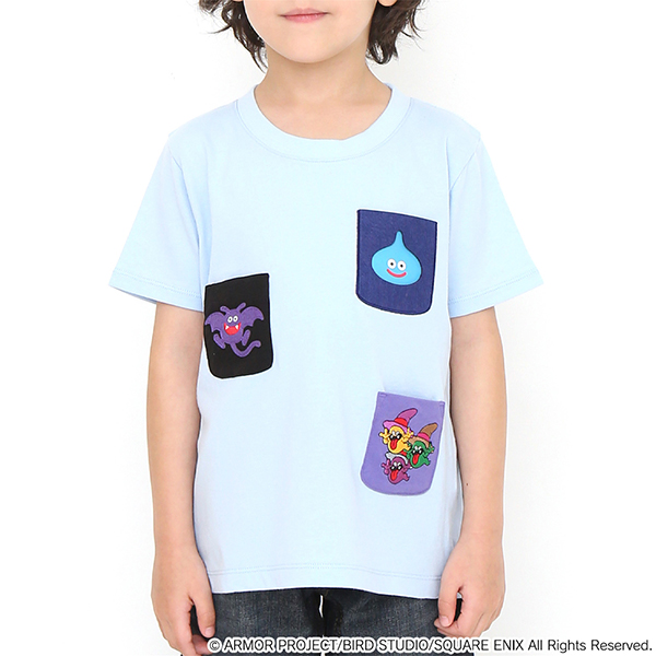 ドラゴンクエスト Dq G キッズtシャツ モンスター ポケット スクウェア エニックス E Store